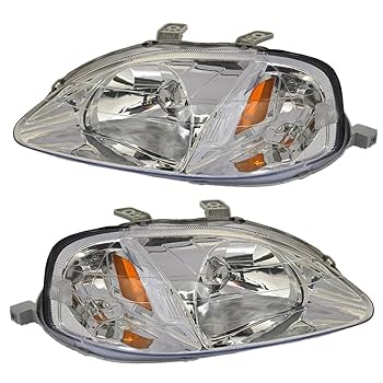 ek9 シビック　前期　ヘッドライト　新品　ek ek4 ek3 シビック EK 後期 ヘッドライト 左右セット 1998年-2000年 後期
